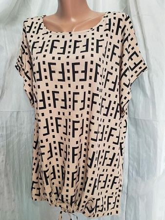 Футболка Galina 541-7 beige - делук