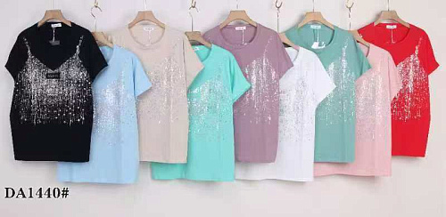 Футболка Xie DA1440 mix - делук