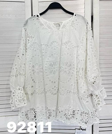 Блузка Divo 92811 white - делук