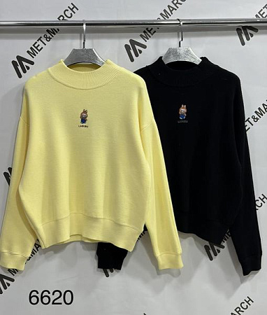 Свитер Met&March 6620 yellow - делук