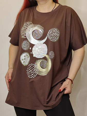 Футболка Kosta KS42 brown - делук