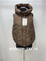 Жилетка Jacket M309 brown - делук