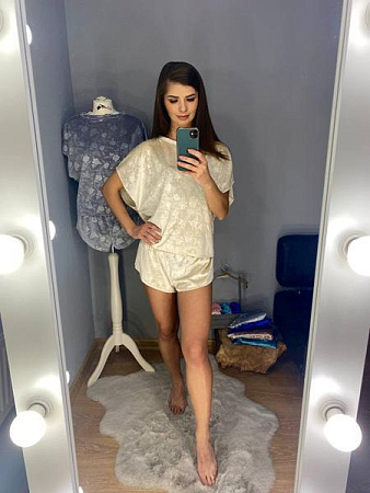 Пижама Gull G205 beige - делук