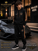 Костюм Спорт Major Kids T2613 black-brown - делук