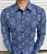Рубашка Nik 55497 navy - делук