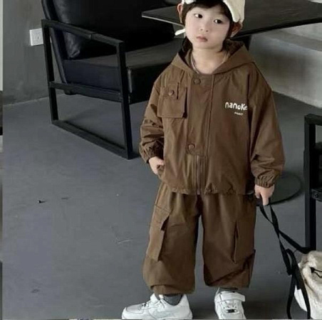 Костюм Спорт Delfinka 8978 brown - делук