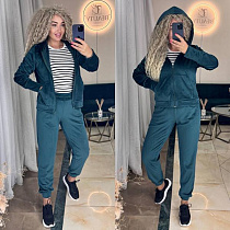 Костюм Спорт Sofi Cor 6047 green - делук