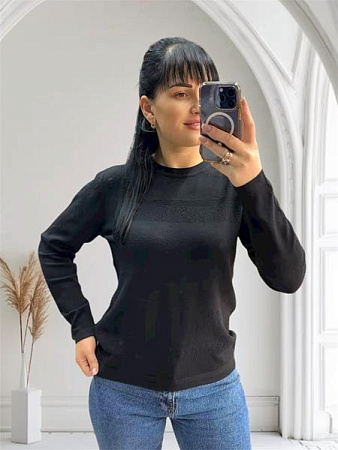 Свитер Levisha 25521 black - делук