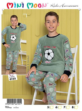 Пижама Disneyopt Kids 6155 green - делук