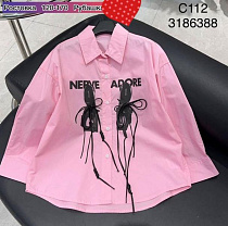 Рубашка Meloria C112 pink - делук