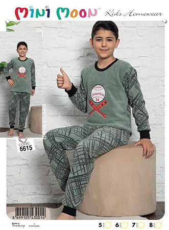 Пижама Meloria 6615-1 mint - делук