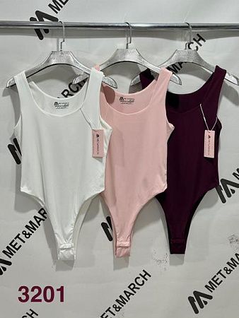 Боди Met&March 5379 white - делук