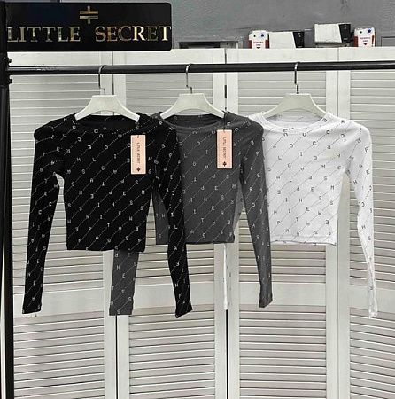 Топ Little Secret 500204 grey - делук
