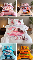 Постіль 1.5 з дитячими малюнками 004-012-20 - делук