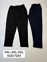 Штаны Спорт Cramp 7251 black (3XL-5XL) - делук