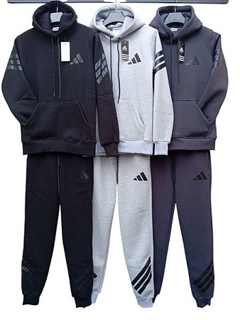 Костюм Спорт Shon S1736 l.grey - делук