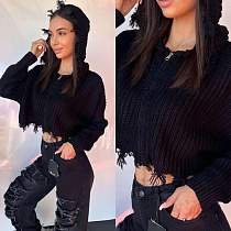 Кофта Three Black Women TB85 black - делук