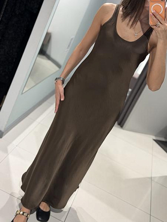 Платье Comod H2368 brown - делук