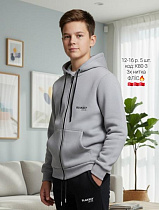 Кофта Спорт Amz K80-3 grey - делук