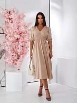 Платье Latoria 494 beige - делук