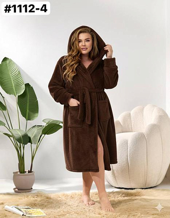 Халат Bat 1112-4 brown - делук
