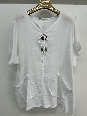 Футболка Estima 7298 white - делук