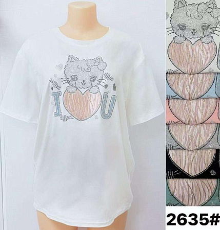 Футболка Liopt 2635 mix - делук