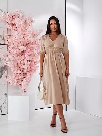 Платье Latoria 494 beige - делук