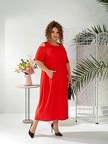Платье Arina 2422 red - делук