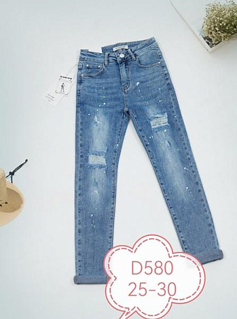 Джинсы Newjeans D580 blue - делук