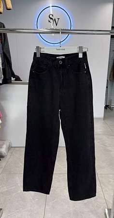 Джинсы Saint Wish 8128 black - делук