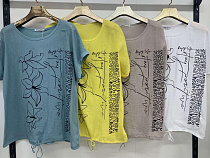 Футболка Dgmd 7383 yellow - делук