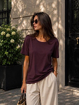 Футболка New Season FB1706 brown - делук