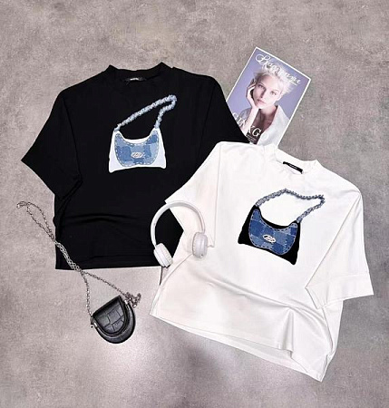 Футболка Divo DV428 black - делук