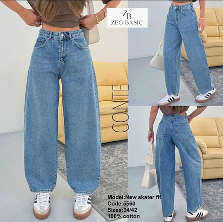 Джинсы Jeans Style 5560 l.blue - делук