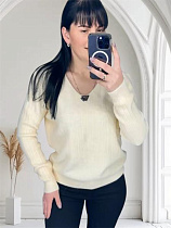 Свитер Levisha 25416 l.beige - делук