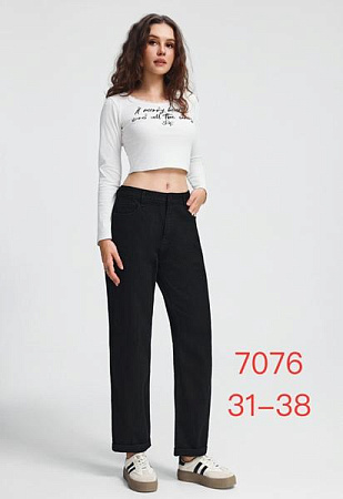 Джинсы Newjeans 7076 black - делук