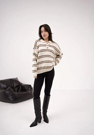 Свитер Modnulya 0560  beige - делук