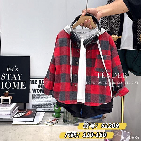 Рубашка Meloria 62209 red - делук