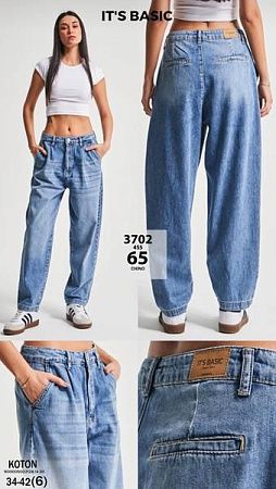 Джинсы Jeans Style 3702-65 blue - делук