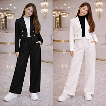 Костюм Karolina KR566 white - делук