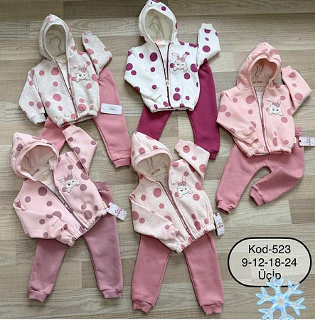 Костюм Спорт Baby Boom 523 peach - делук