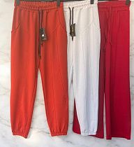 Штаны Спорт Phi Hung P72 white - делук