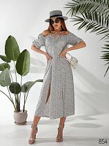 Платье Loren 854 white - делук