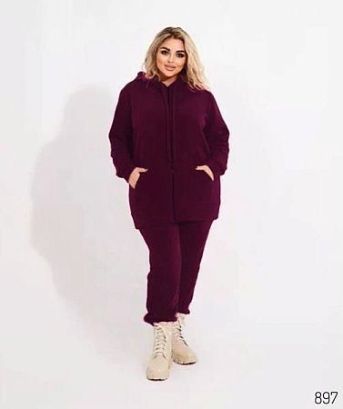 Костюм Спорт Loren 897 wine - делук