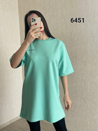 Футболка Fsn 6451 mint - делук