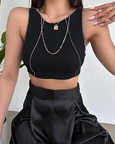 Топ Arina 4144 black - делук