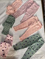 Лосины Zayka ZA1103 pink-blue - делук