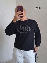 Свитер Fsn 7145 black - делук