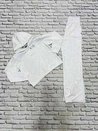 Костюм Спорт Yulichka F104 white - делук